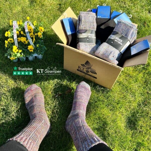 40% TILBUD: Forårs-pakke til herrer | Gør dine fødder klar til dagene i haven